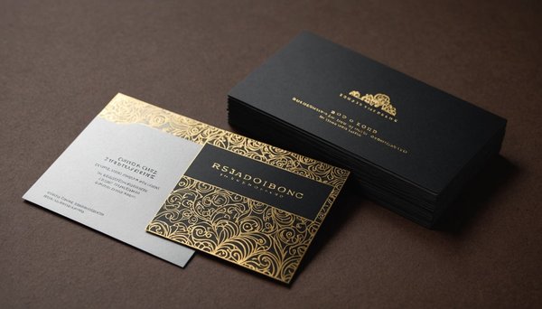 Carte de visite avec dorure à chaud : 5 raisons d'en choisir une