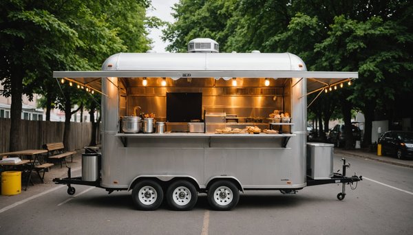 Créez un commerce alimentaire ambulant avec les camions remorques