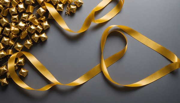 Bolduc antares champagne 10mmx250m : idéal pour vos fêtes